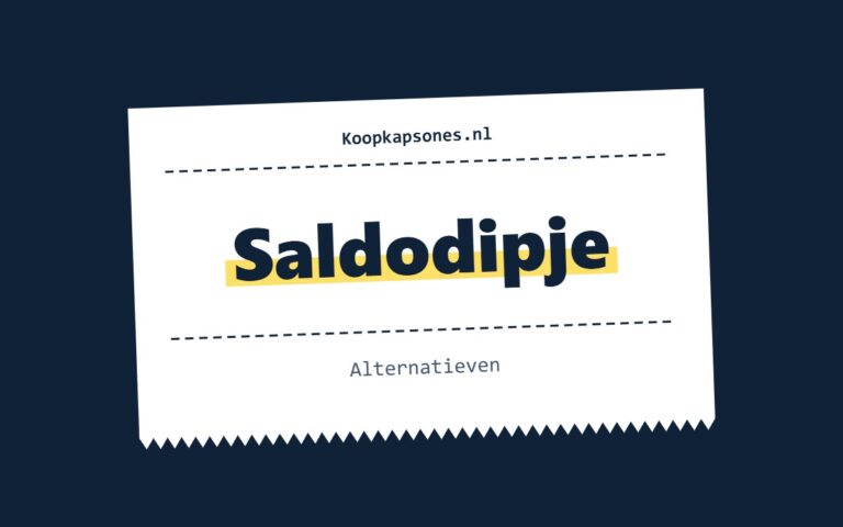 Saldodipje – Alternatieven